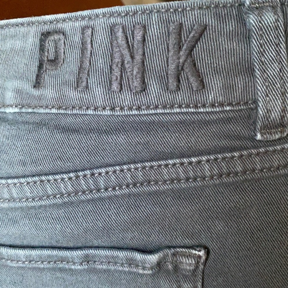 PINK Victoria Secrets Black Cut Off Shorts Size 4